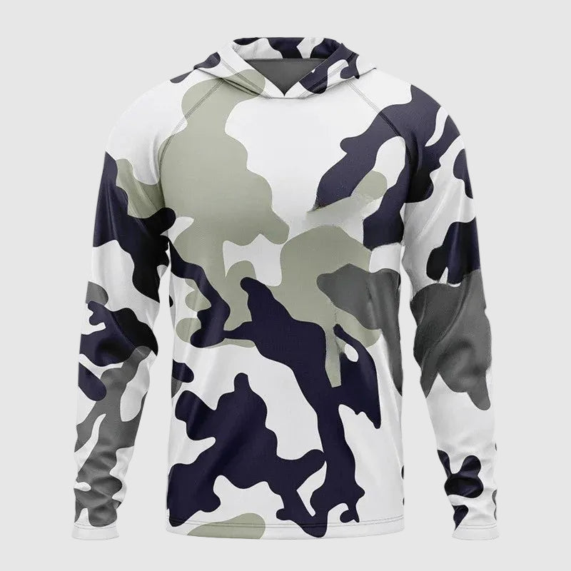 Alessandro Veneti Urban Camo Hooded Shirt