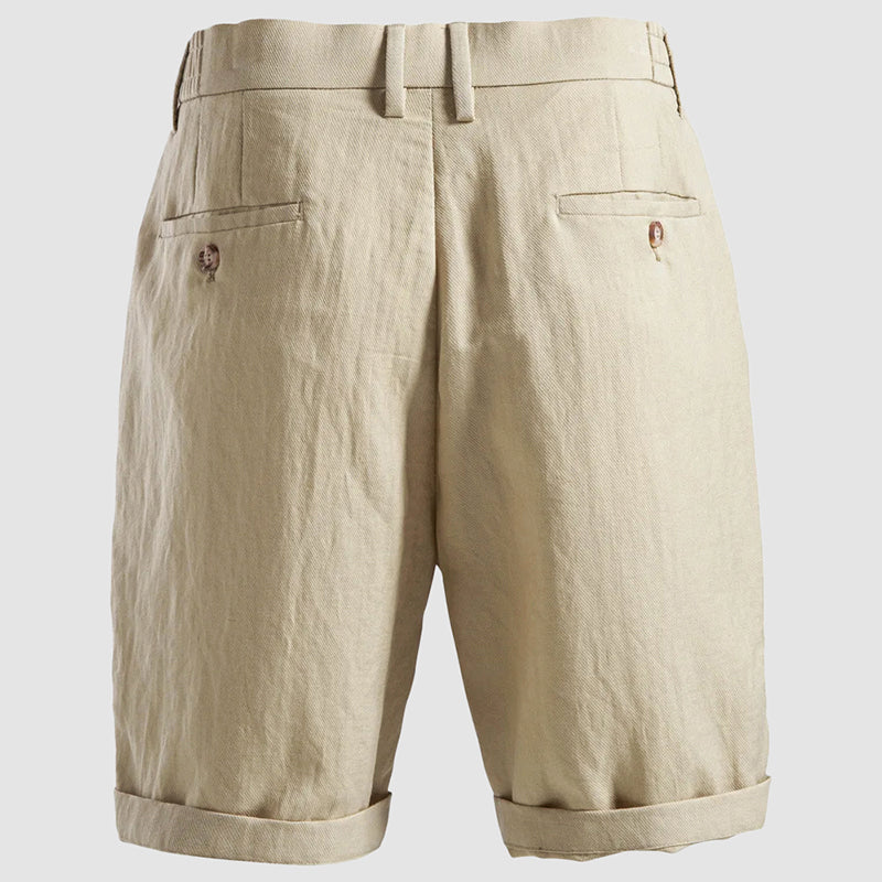 Anthony - Men’s Lyocell Pleated Chino Shorts