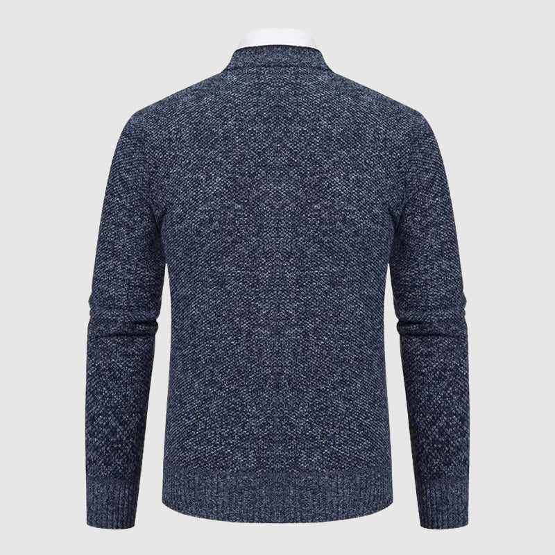 François Blanchet Elegant V-Neck Cardigan