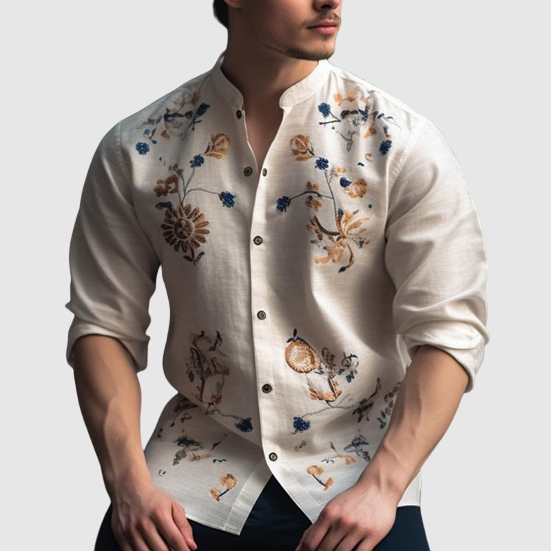 L’Eleganza Fiorita Shirt by Roberto Russo