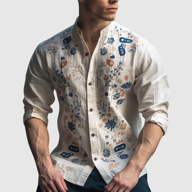 L’Eleganza Fiorita Shirt by Roberto Russo