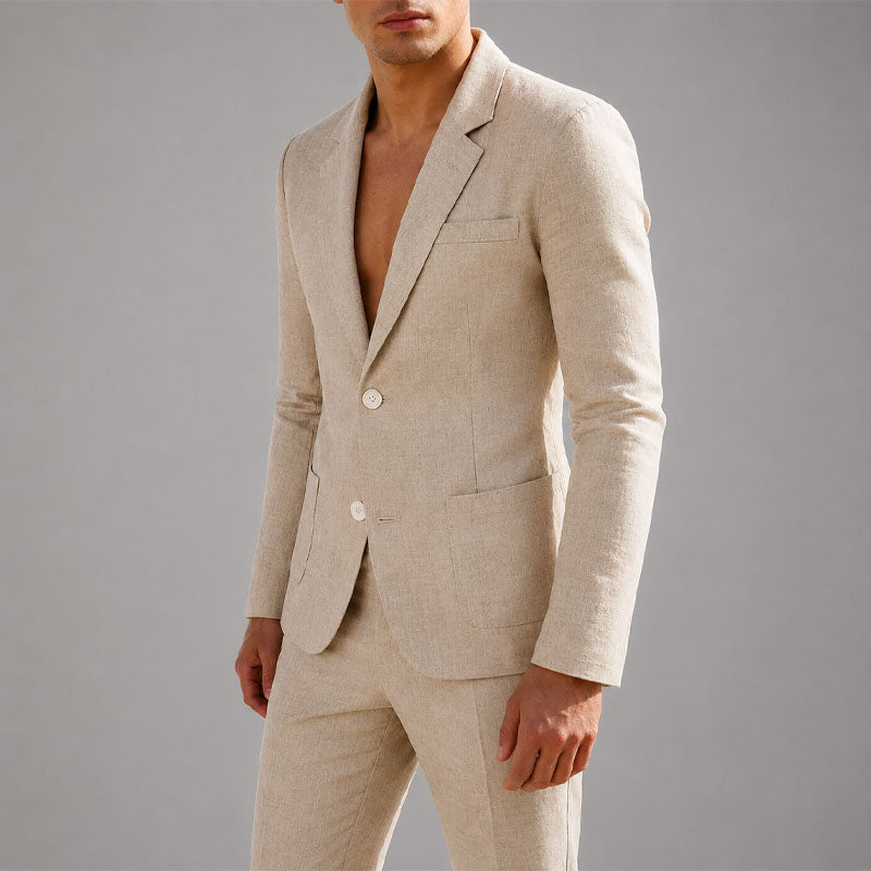 Leonard - Men's Tailored Slim-Fit Suit Set