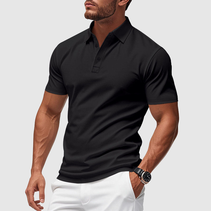 Lorenzo Vitali Azure Crest Polo