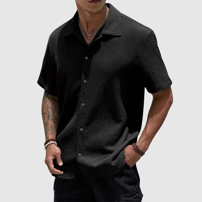 Lorenzo Vitali Azzurro Loose Shirt