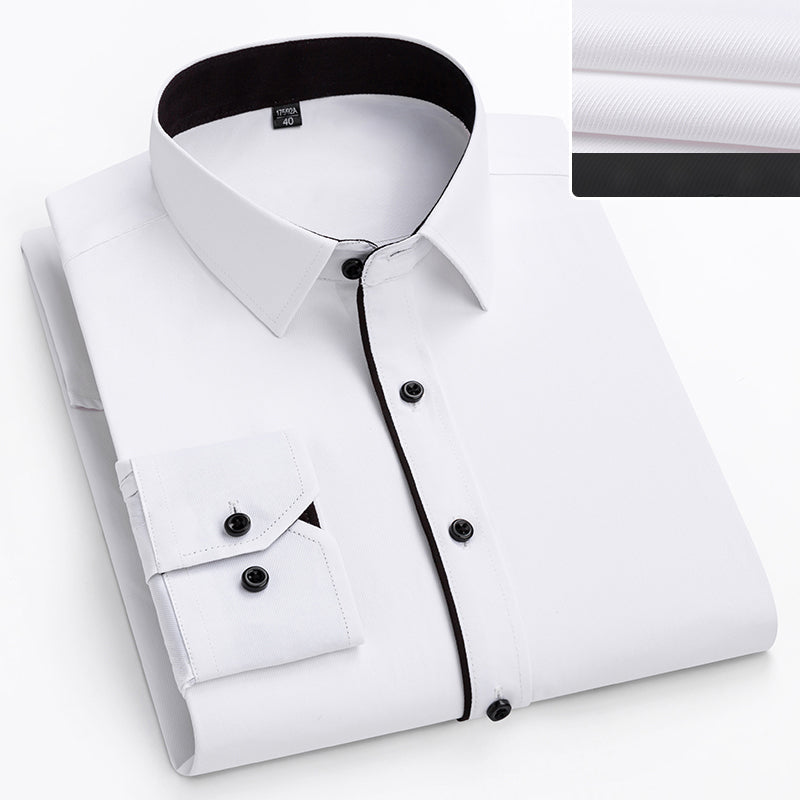 Lorenzo Vitali Dress Shirt with Contrast Details