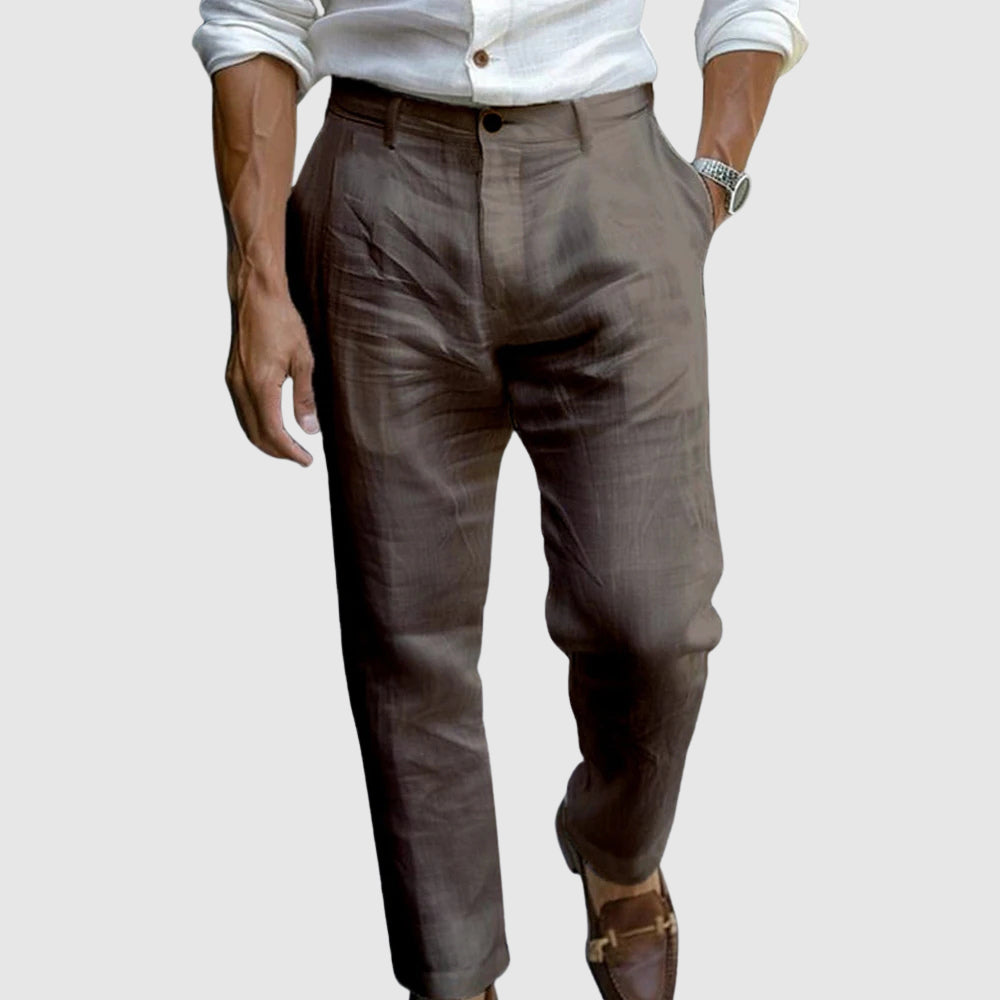Lorenzo Vitali Luxe Linen Pants
