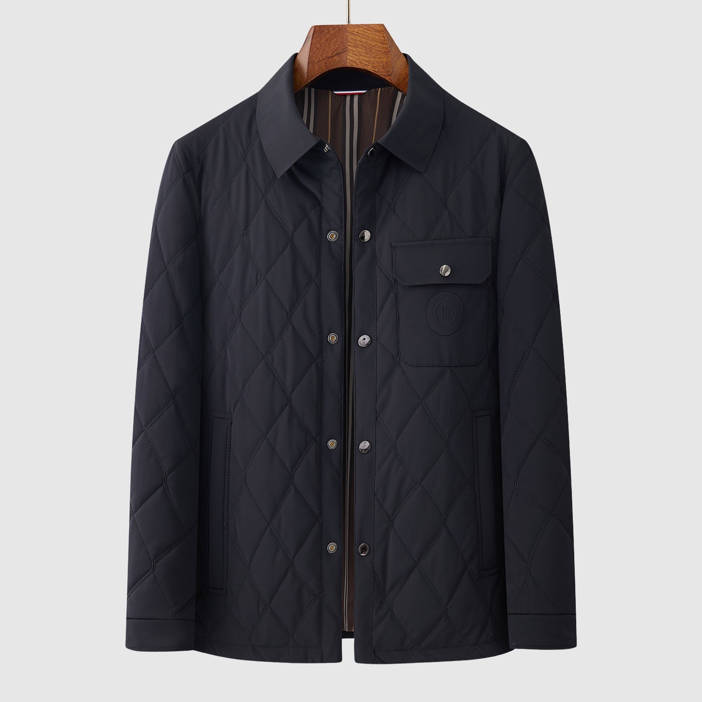 Lorenzo Vitali Mulberry Diamond Jacket