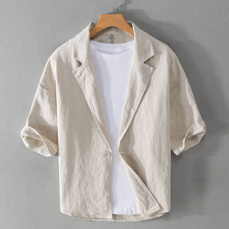 Lorenzo Vitali Tropea Linen Blazer