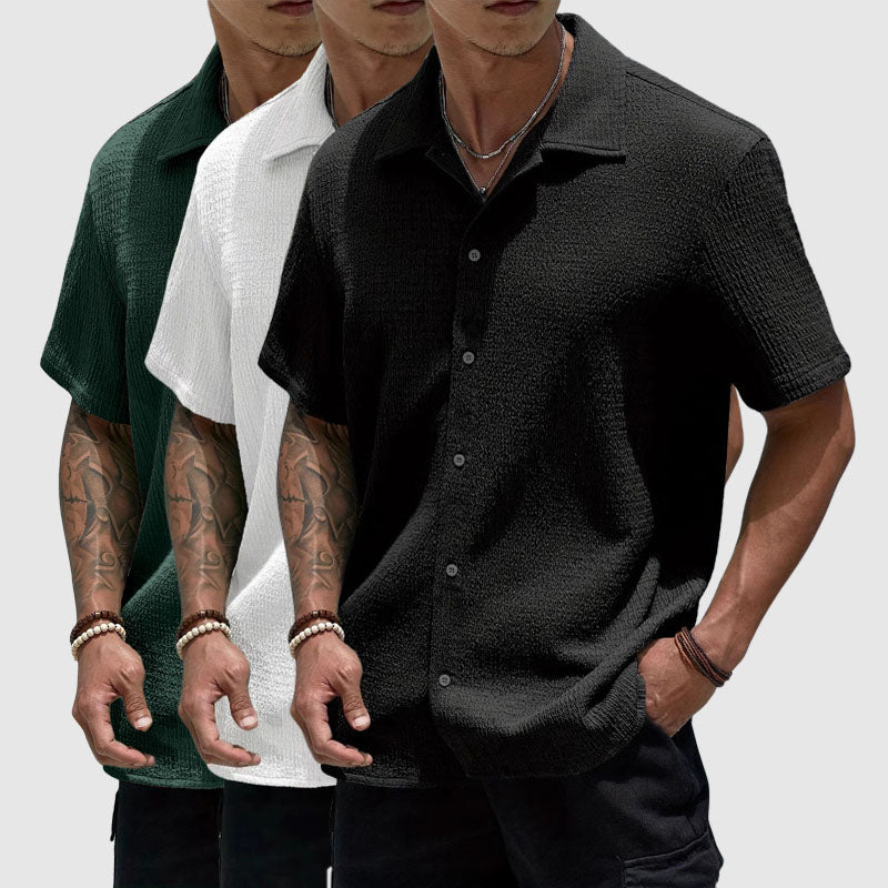 Lorenzo Vitali Azzurro Loose Shirt