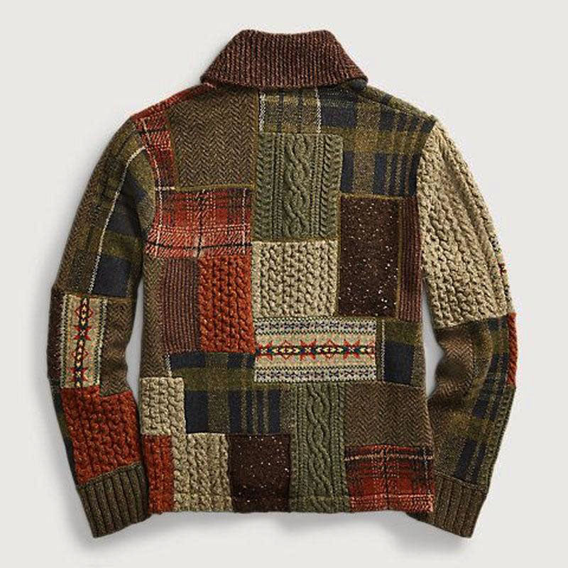 Marco Bianchi Vintage Patchwork Cardigan