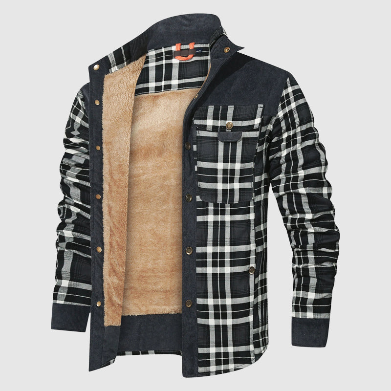 Northwind Plaid Sherpa Outdoor Jacket