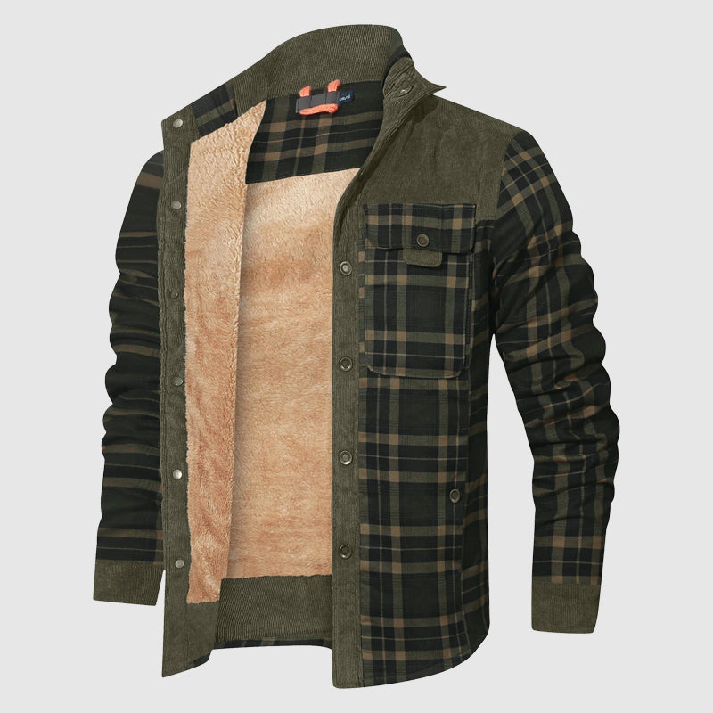 Northwind Plaid Sherpa Outdoor Jacket