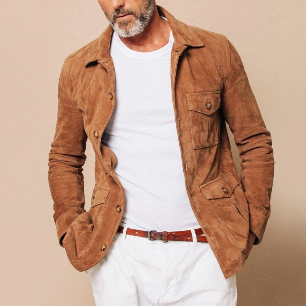 Classic suede jacket best sale