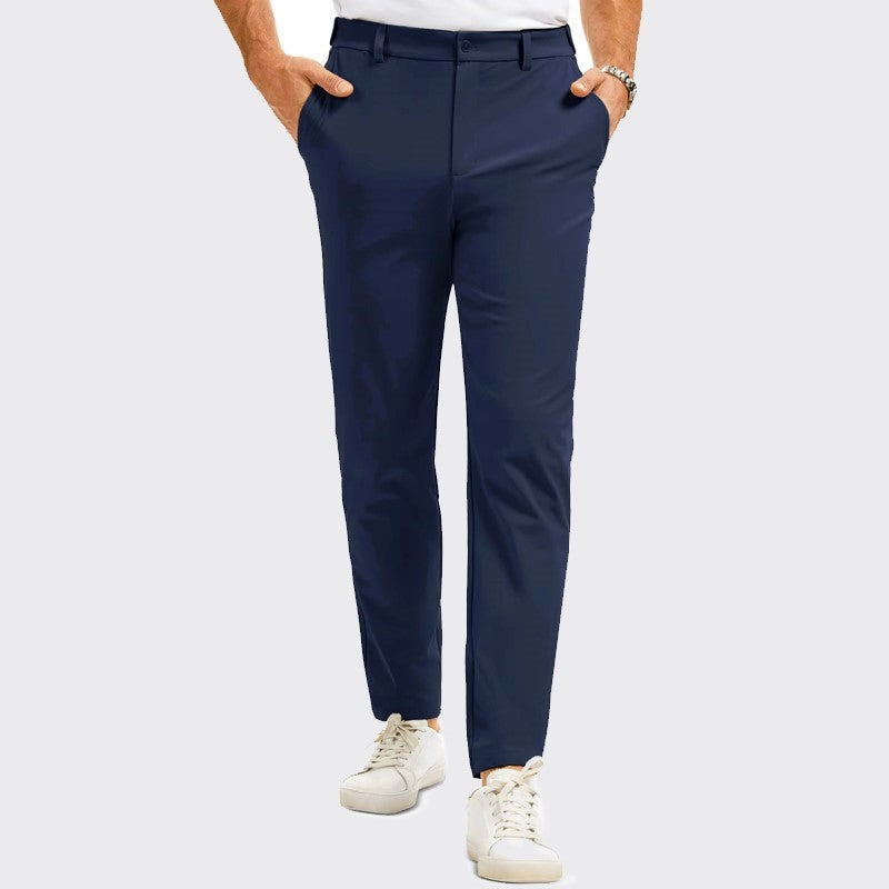 Roberto Russo Slim Fit Pants with Straight Leg