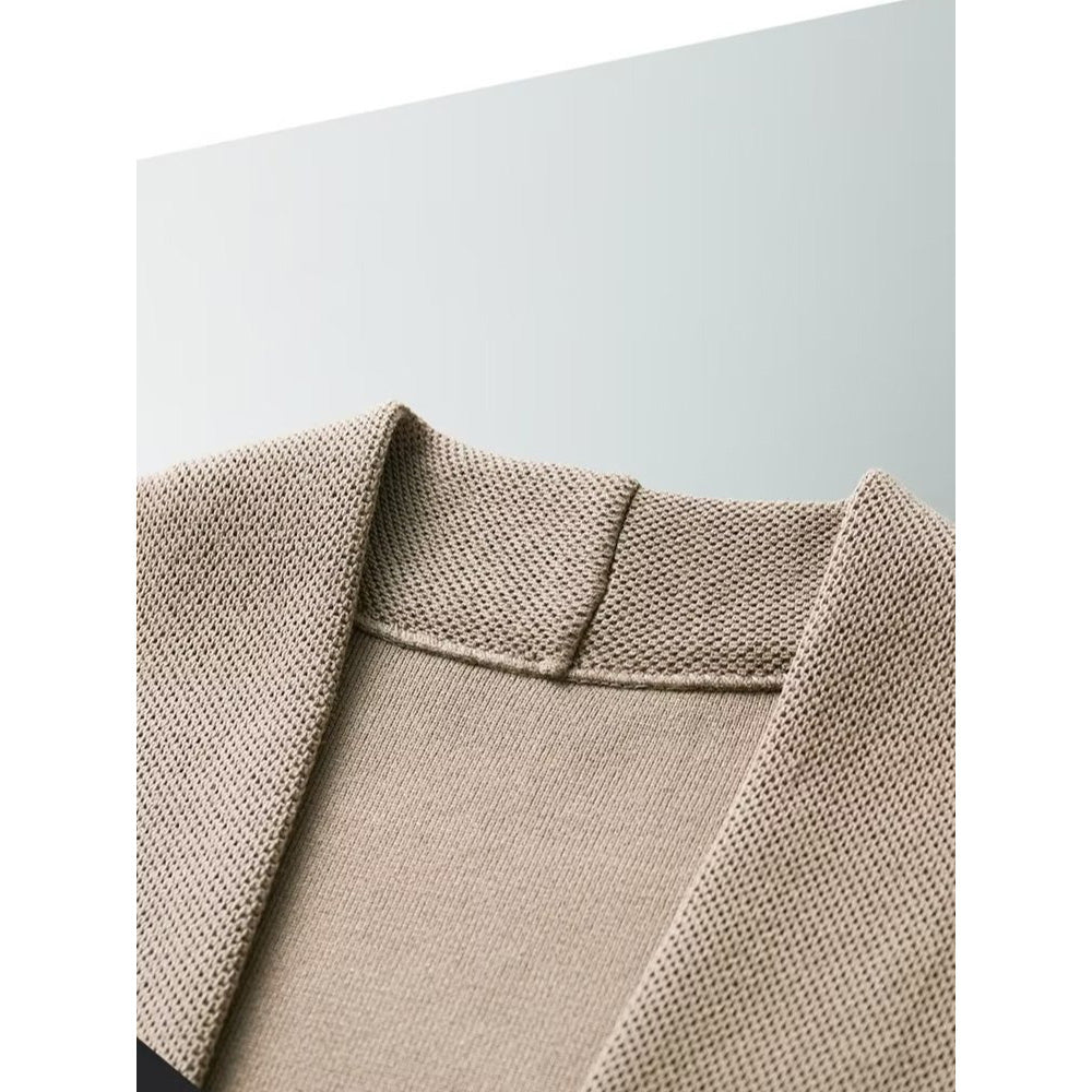 Slim Fit Stretch Knit Men’s Cardigan