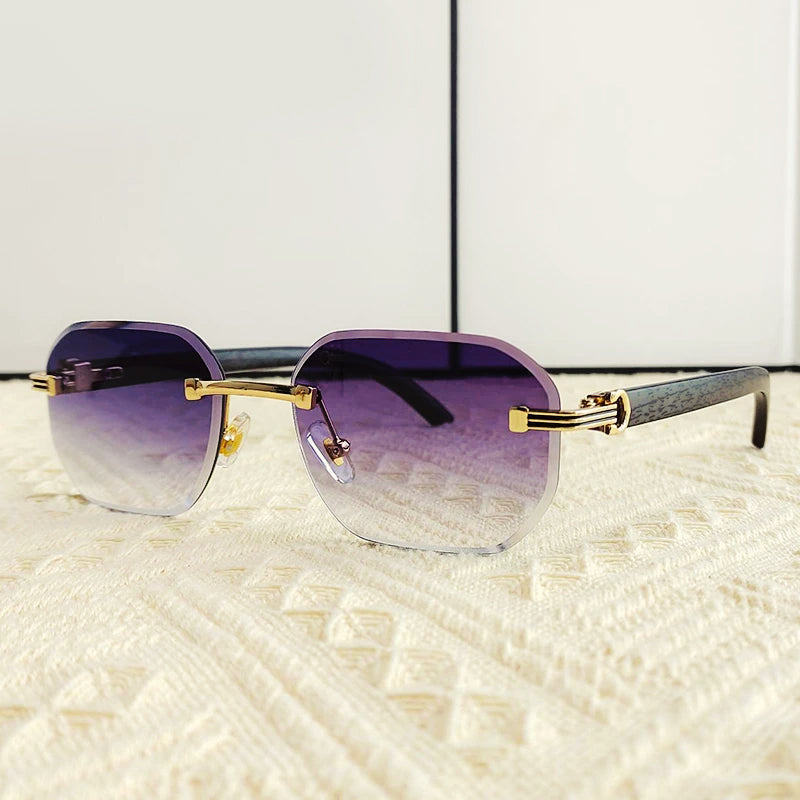 Solaro Cavari Rimless Sunglasses