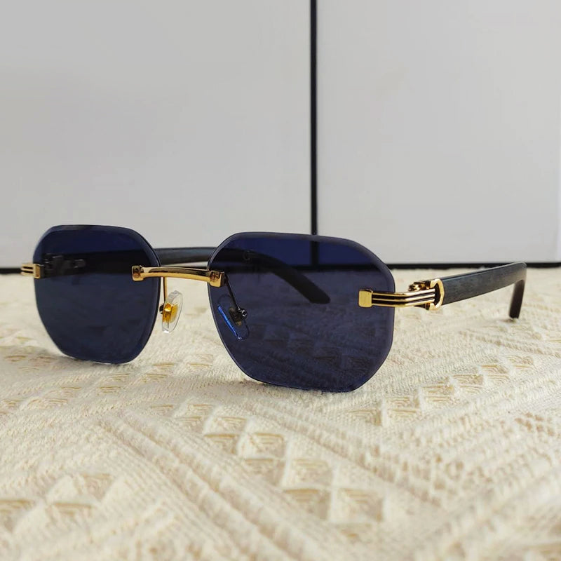 Solaro Cavari Rimless Sunglasses