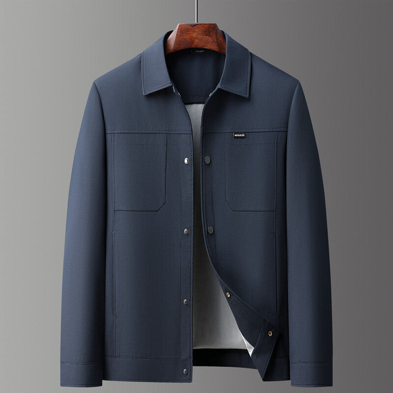 Tailored Luxury Smooth Finish Men’s Jacket