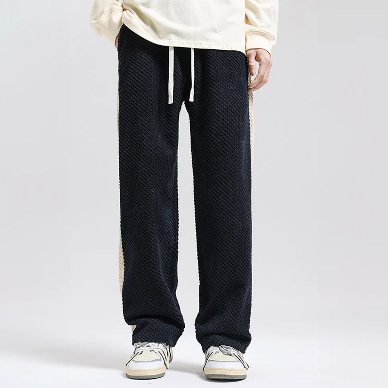 Textured Corduroy Stripe Lounge Pants