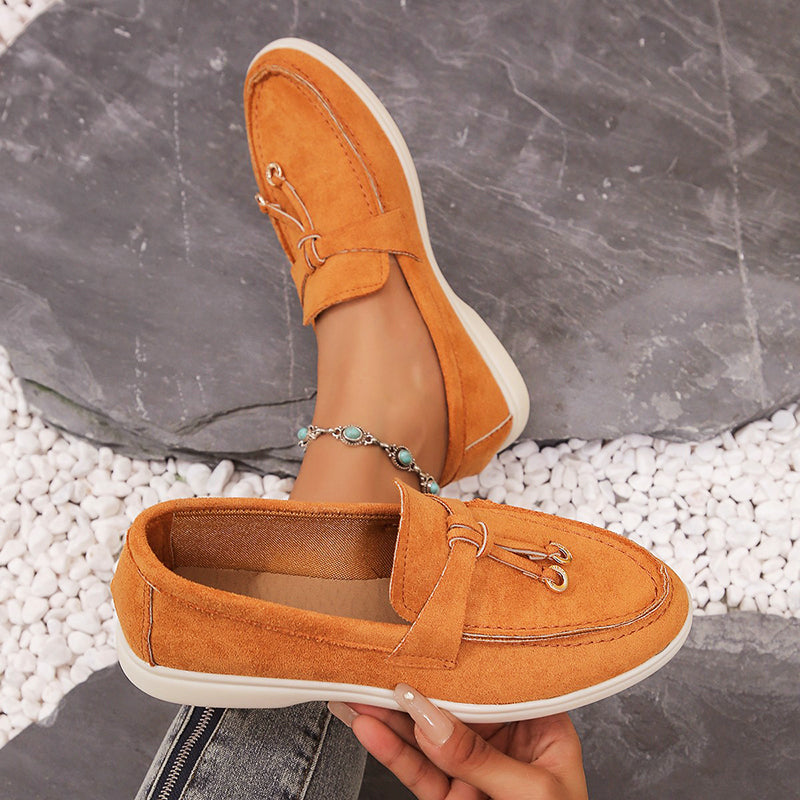 Valentina Rossi Casual Suede Loafers