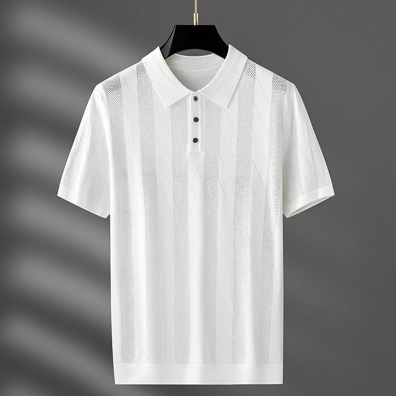 Adrien Dumont Sirocco Stripe Polo T-shirt