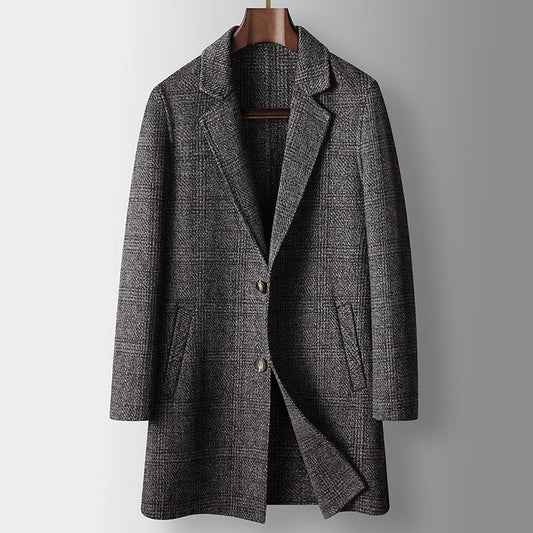 Alessandro Veneti Classic Woolen Coat