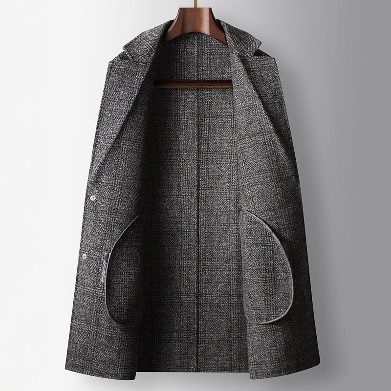 Alessandro Veneti Classic Woolen Coat