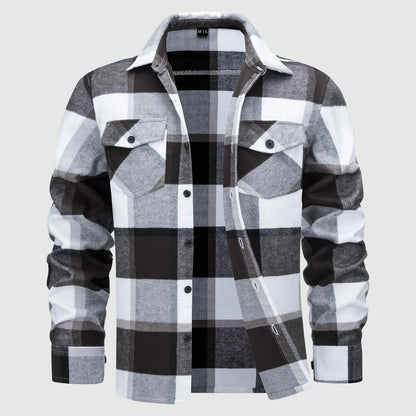 Alessandro Veneti Metro Check Flannel Shirt