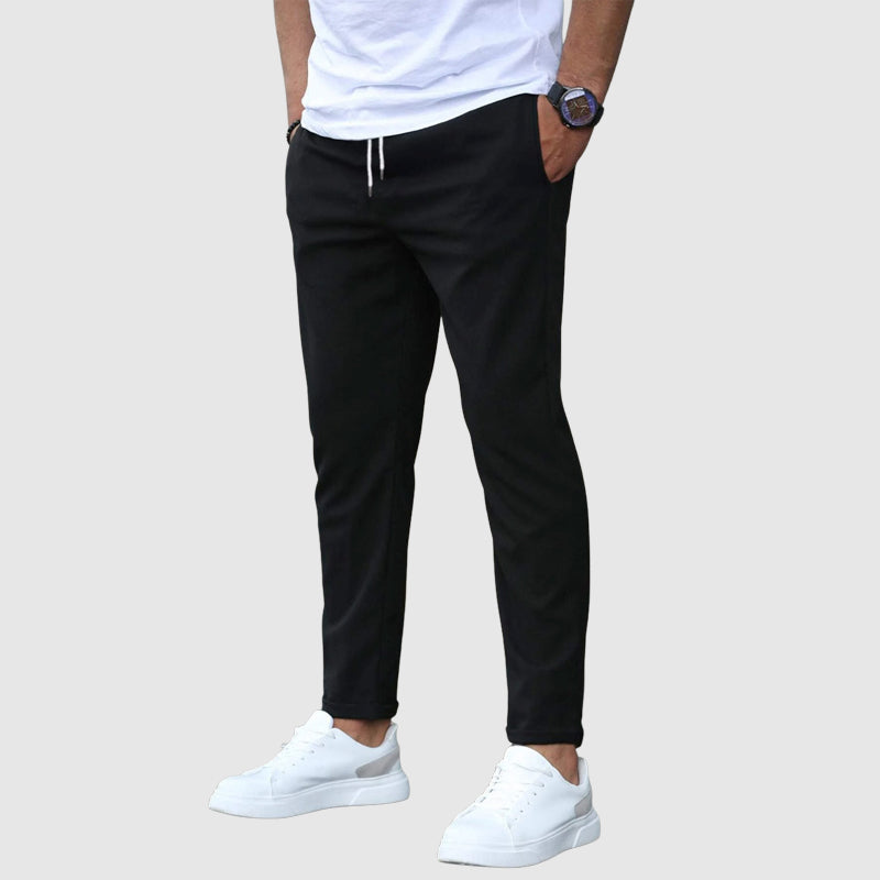 Alessandro Veneti Stretch Drawstring Pants