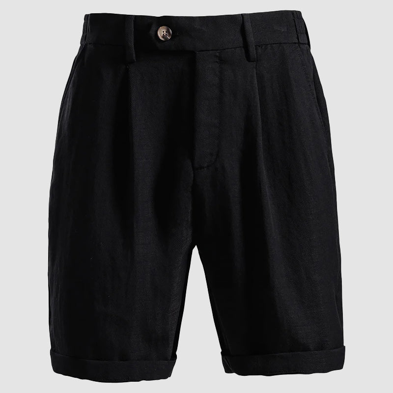 Anthony - Men’s Lyocell Pleated Chino Shorts