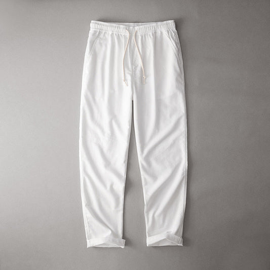 Ashton - Men's Linen Drawstring Lounge Pants