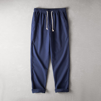 Ashton - Men's Linen Drawstring Lounge Pants