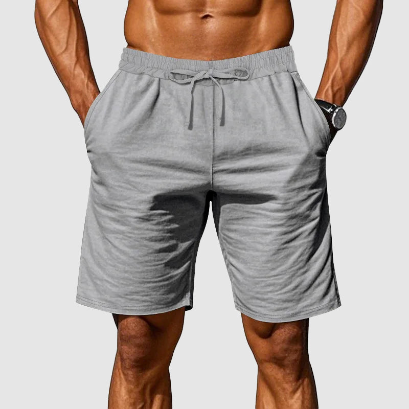 Austin - Men's Breathable Cotton Elastic Waist Shorts
