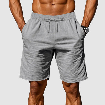 Austin - Men's Breathable Cotton Elastic Waist Shorts