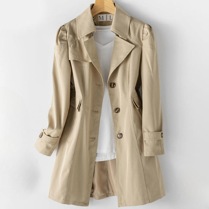 Sofia Amoretti Arctic Grace Sweater Warm Wool Blend With Stacked Collar For Women Layering Essential main image 0