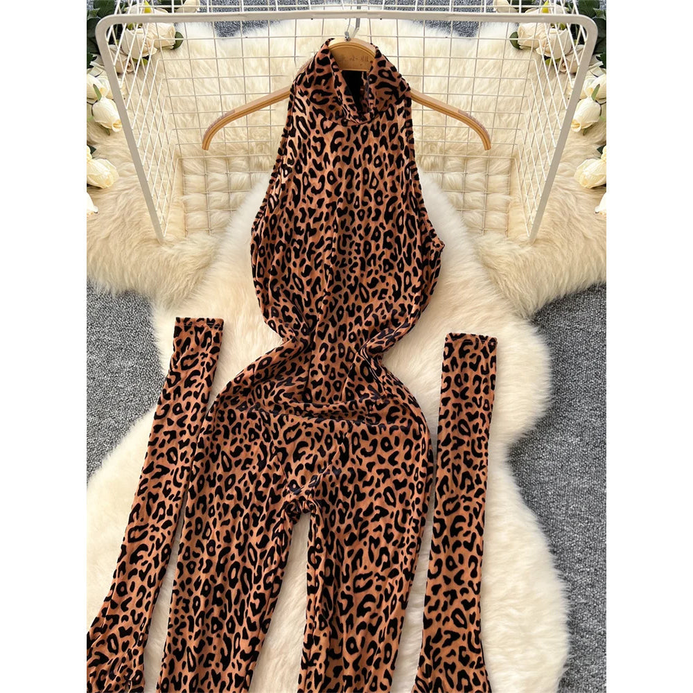 Chloé Montclair Lynx Luxe Jumpsuit