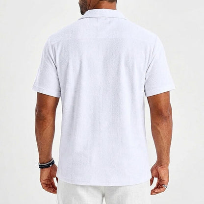 Christian - Men’s Linen Short Sleeve Resort Shirt