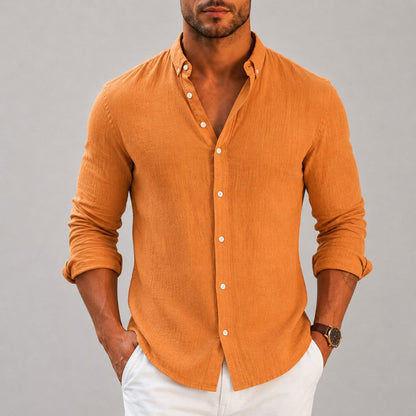 Christopher - Men's Slim Fit Button Down Shirt