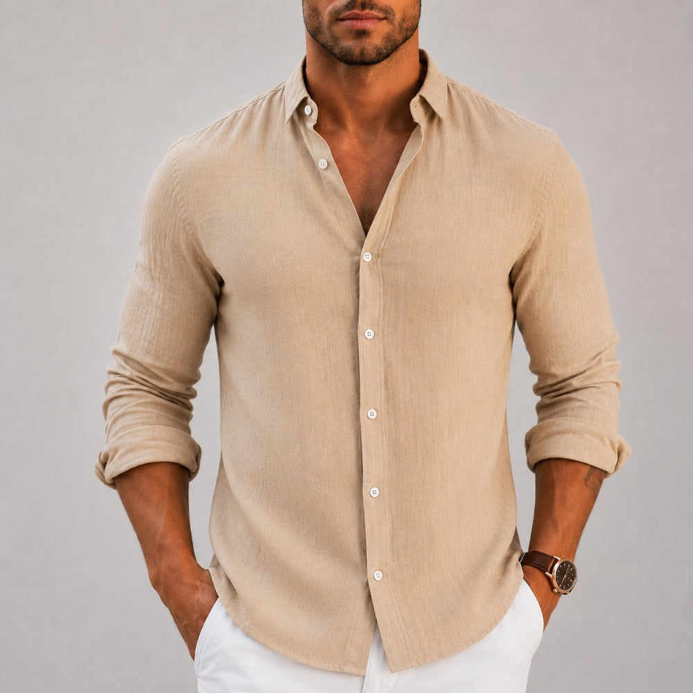 Christopher - Men's Slim Fit Button Down Shirt