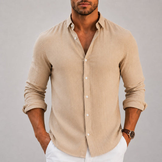 Christopher - Men's Slim Fit Button Down Shirt