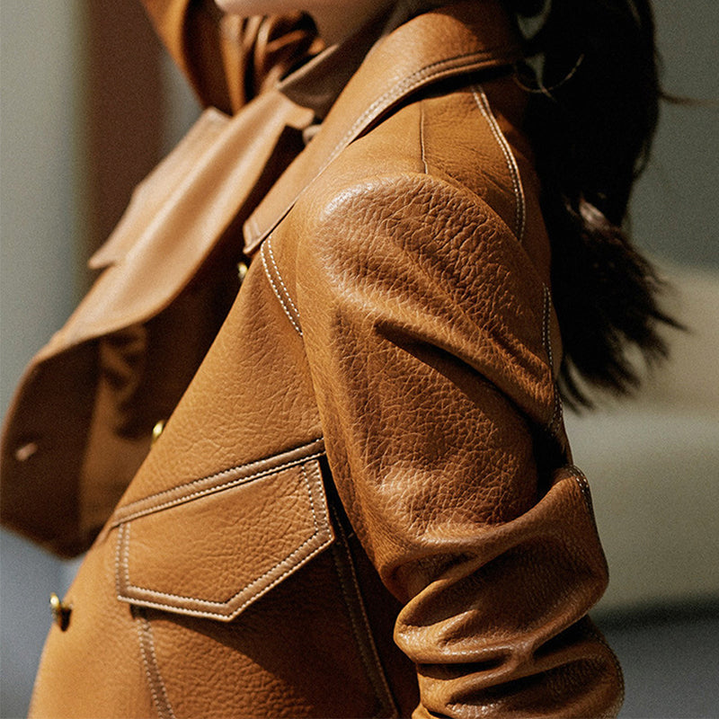 City Vogue Leather Jacket by Lucille