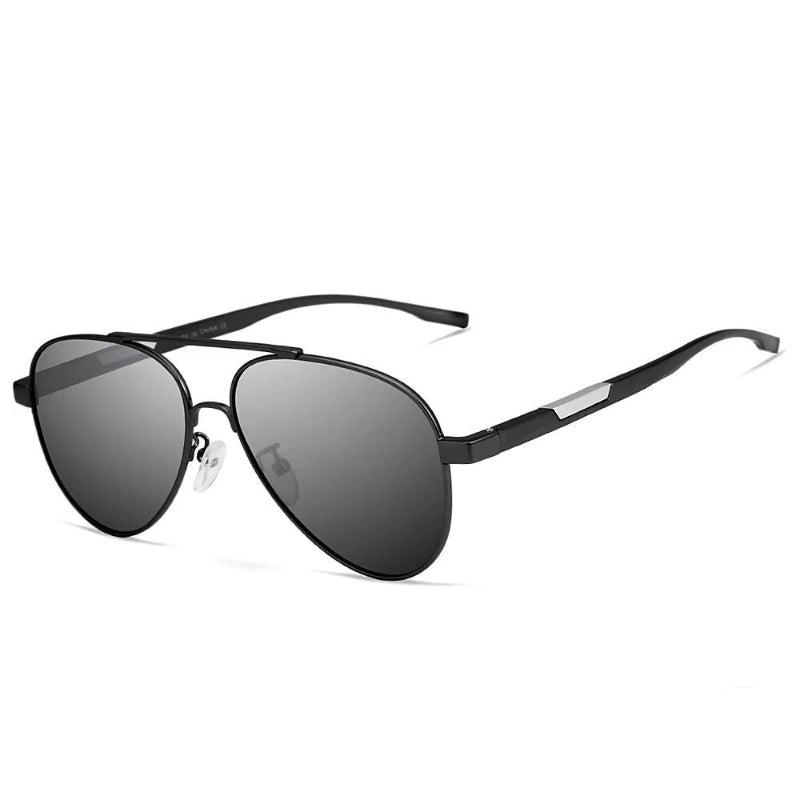 Classic Aviator Sunglasses with Metal Frame