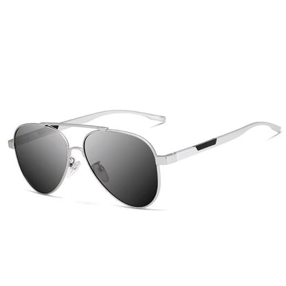 Classic Aviator Sunglasses with Metal Frame
