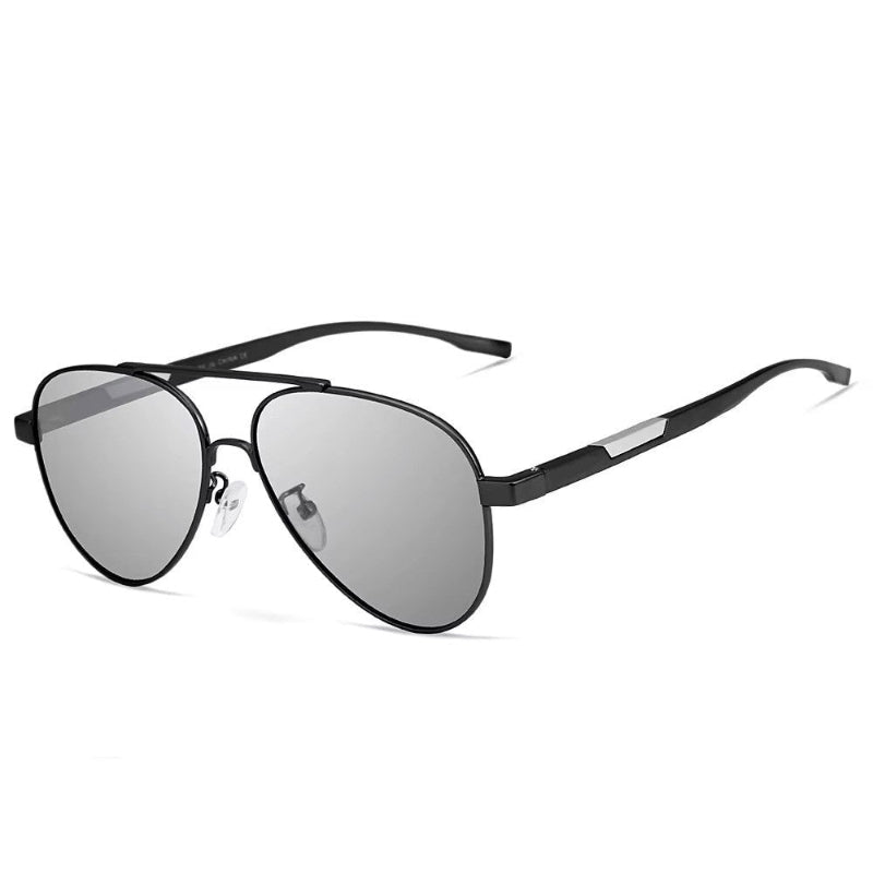 Classic Aviator Sunglasses with Metal Frame