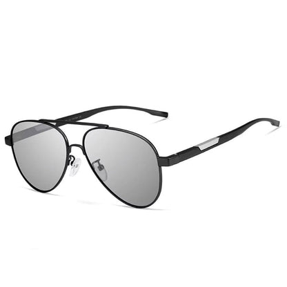 Classic Aviator Sunglasses with Metal Frame
