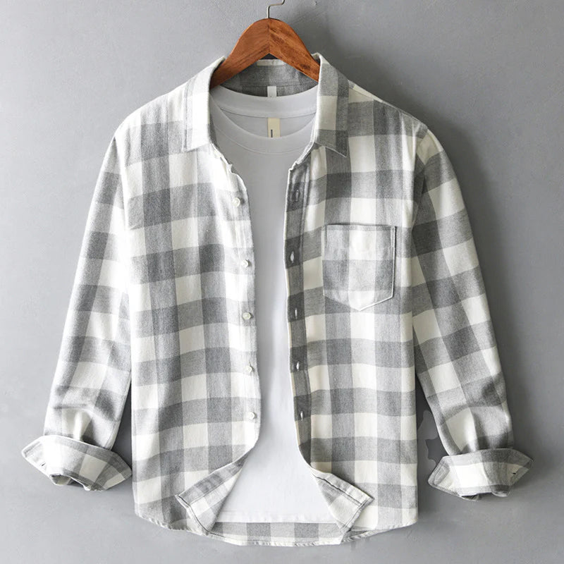 Classic Brushed Cotton Check Shirt