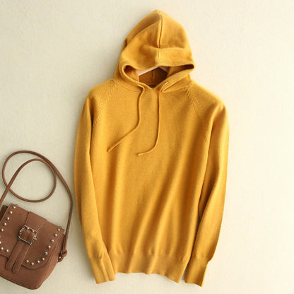 Cozy Lightweight Soft Knit Hoodie
