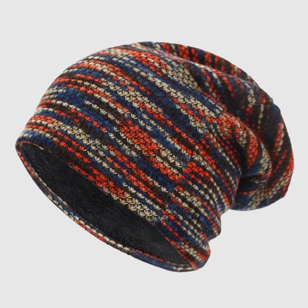 Cozy Striped Winter Beanie