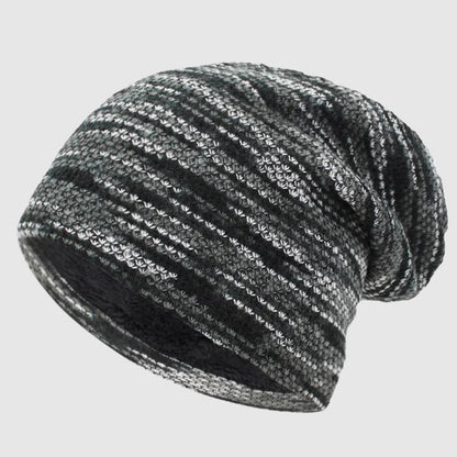 Cozy Striped Winter Beanie