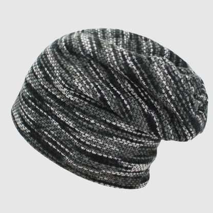 Cozy Striped Winter Beanie